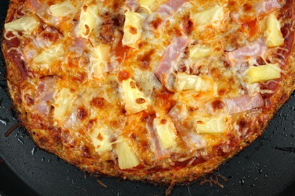 gluten free cauliflower crust