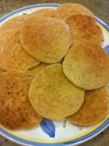 Gluten-free, Dairy-free, Egg-free Vegan Pancakes