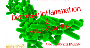 probiotics decrease inflammation make vitamins